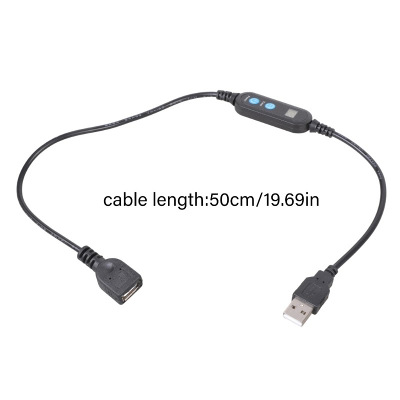 Adjustable USB Control Cable Compact Timer Line Electronics Energy Management