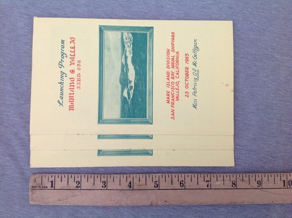 3 1965 Mare Island Navy Yard Programs