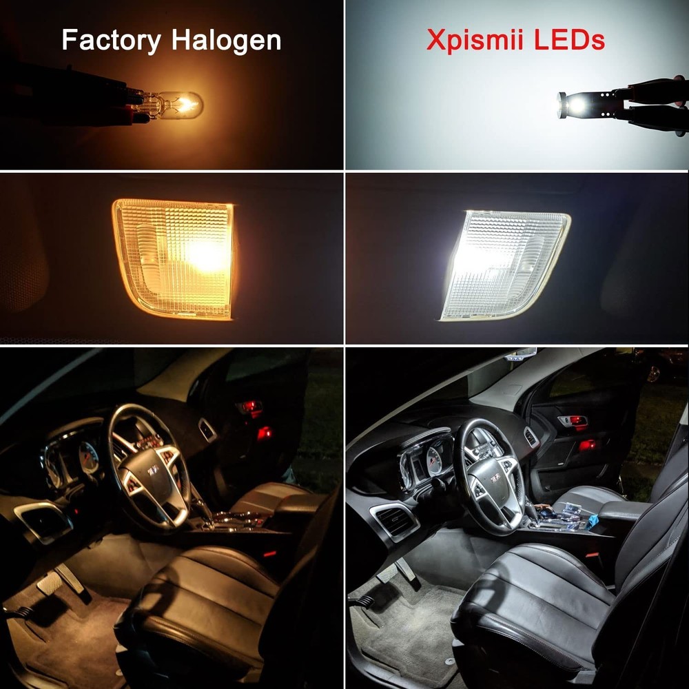 15 Piece 6000K White Durango LED Interior Light Kit Package Replacement for D...