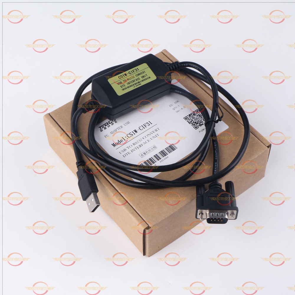 Programming Cable USB to RS232 Conversion for omron CS1WCIF31 CS1W-CIF31 PLC NEW