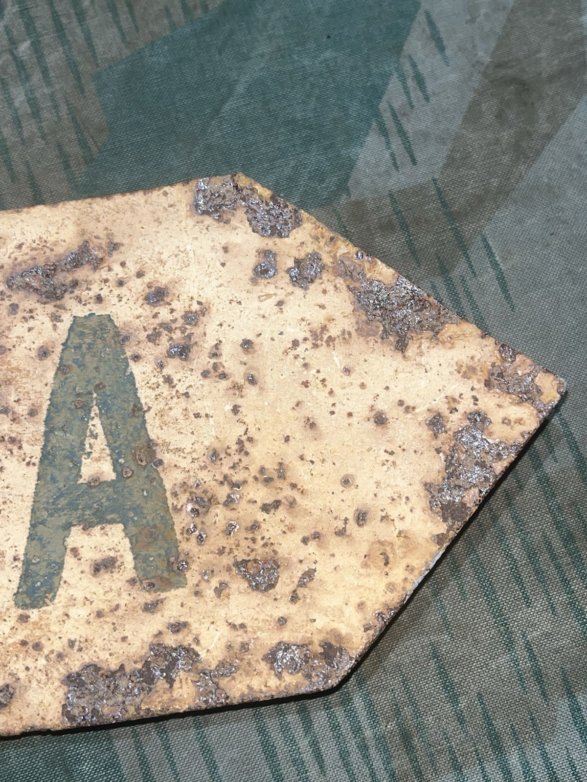 WW2 German Original Gorlowka Road Sign