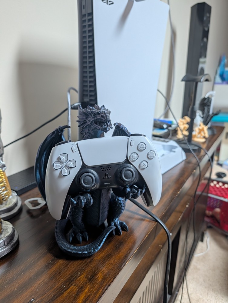 Ps5 Controller Holder - 3D Printed Dragon!