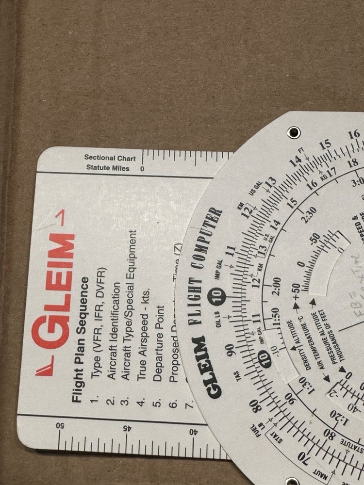 Gleim Flight Plan Sequence - Flight Computer. 2007 Gleim Publications.