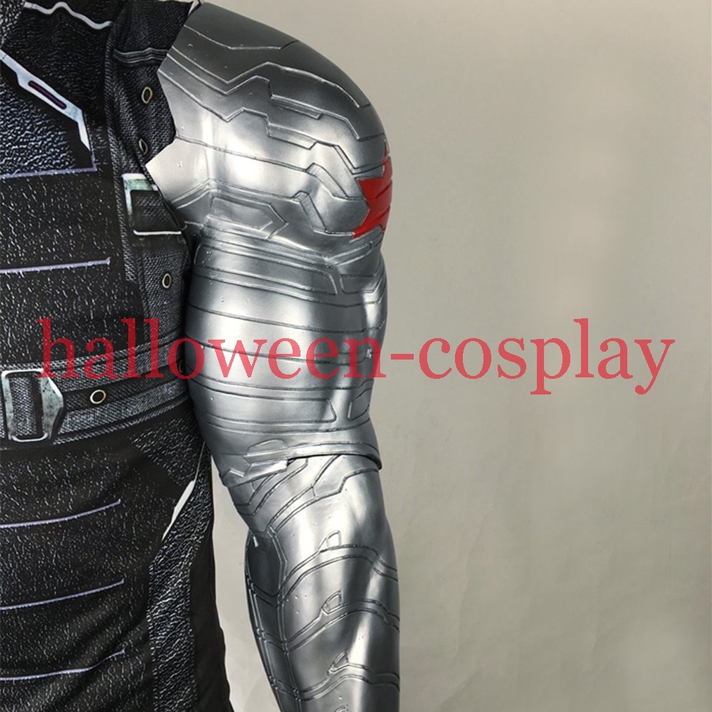 Infinity War The Superhero Winter Soldier Arm Cosplay Bucky Barnes Armor Arm