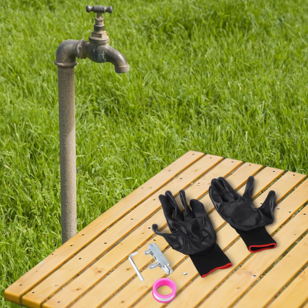 Faucet Repair Tool with Clear Operating Handles for User Friendly Experience