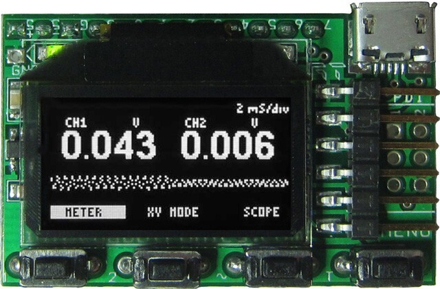 XMEGA Xprotolab Oscilloscope, Logic Analyzer, Waveform Generator, Sniffer, FFT