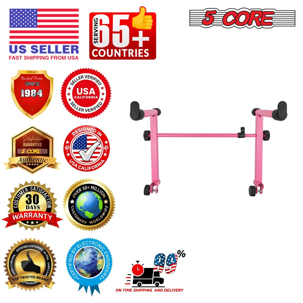 5 Core Keyboard Stand Adapter 2 Tier Adjustable Second Add On Extension