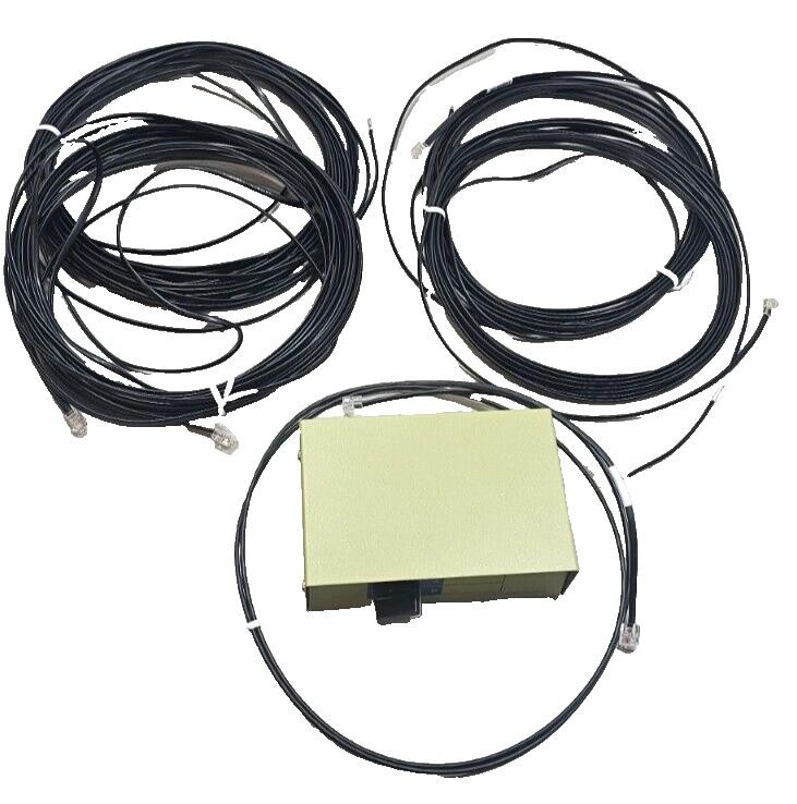 RJ11 Data Transfer Switch A/B Box 2 POS Kit w/ Cables (Good for Printer Switch!)