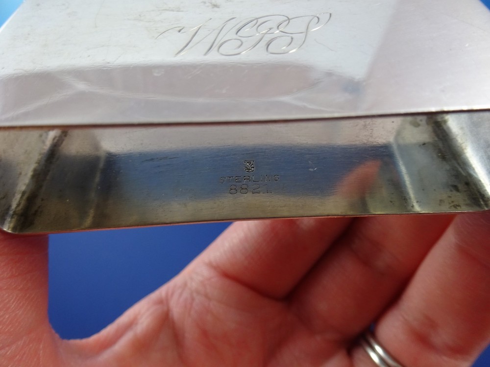 Sterling Silver Rectangular Napkin Ring by Towle (2944)