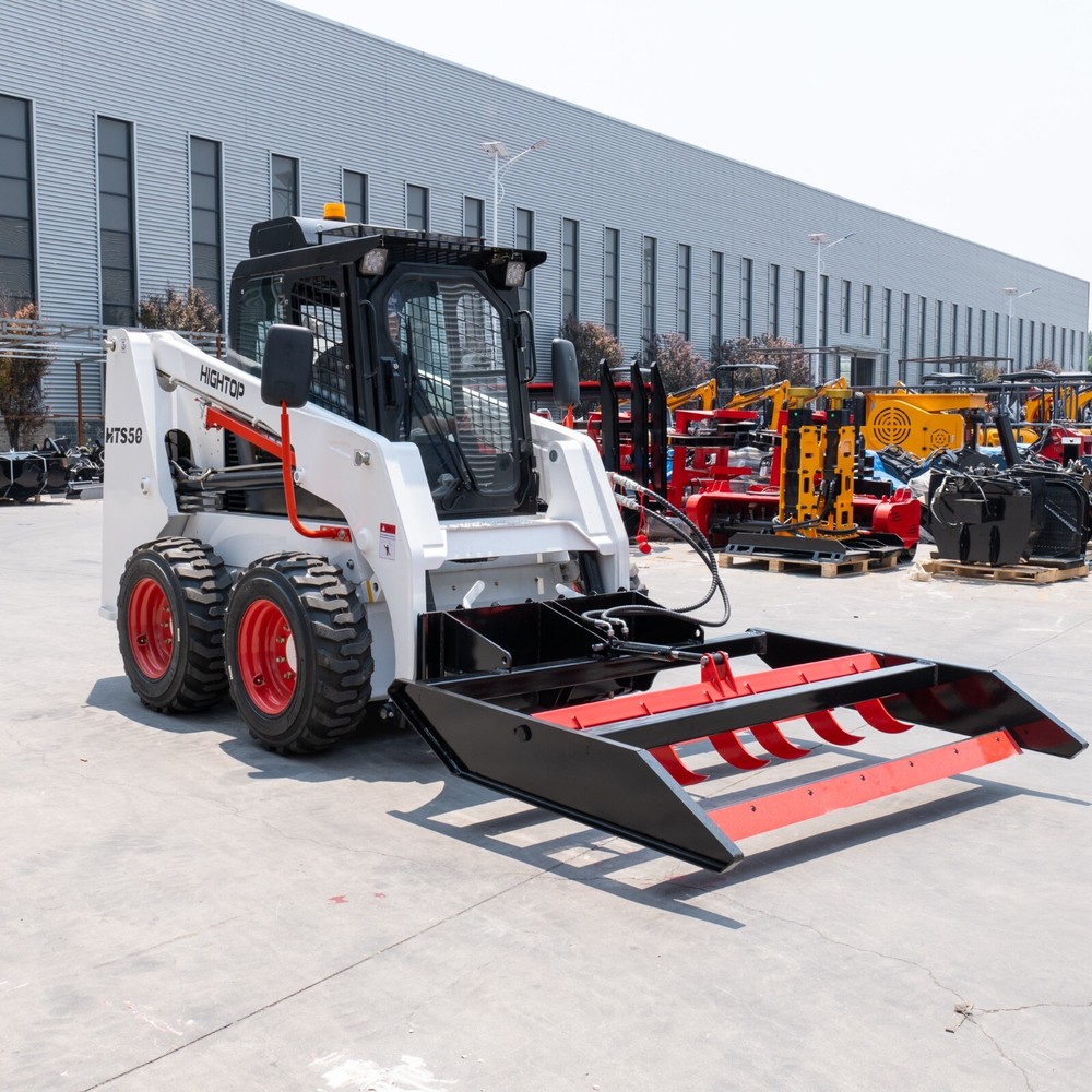 Skid Steer Box Scraper Ripper Land Plane Leveler Grading Attachment