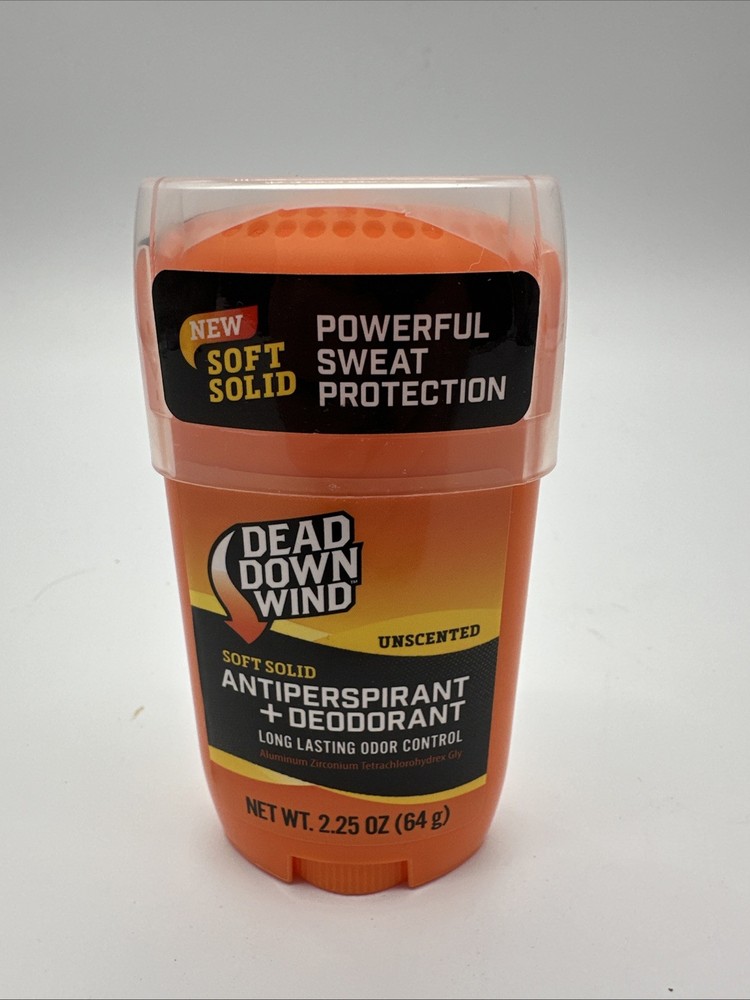 Dead Down Wind Soft Solid Unscented Antiperspirant + Deodorant 2.25oz (2 Pack)