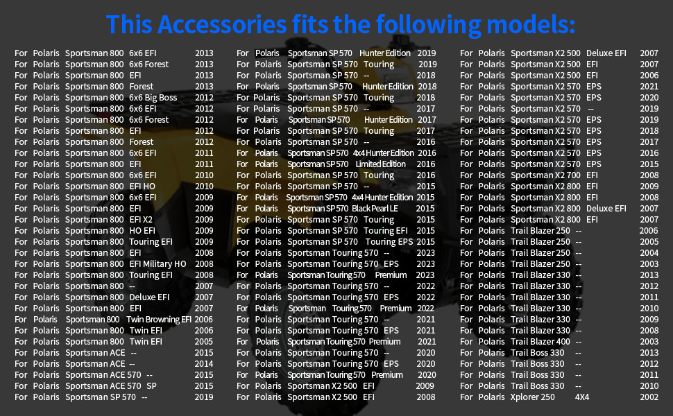 Front Strut Shocks Absorber Kit For Polaris Ranger 500 XP 700 2005-2009 7043106