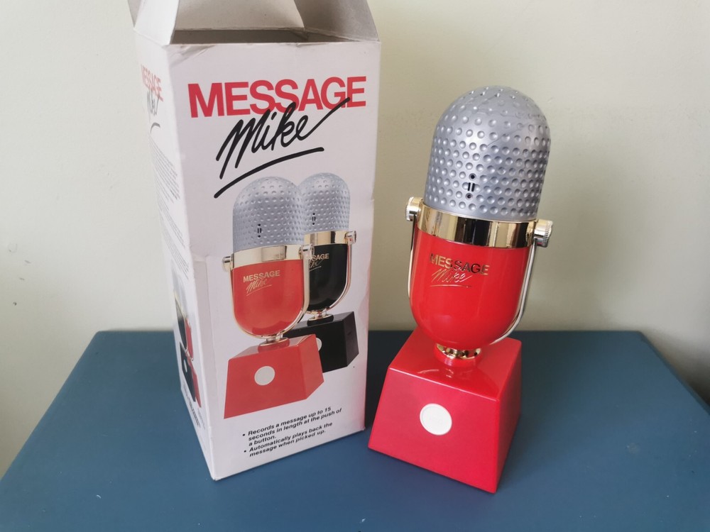 Waco Message Mike Recorder Red