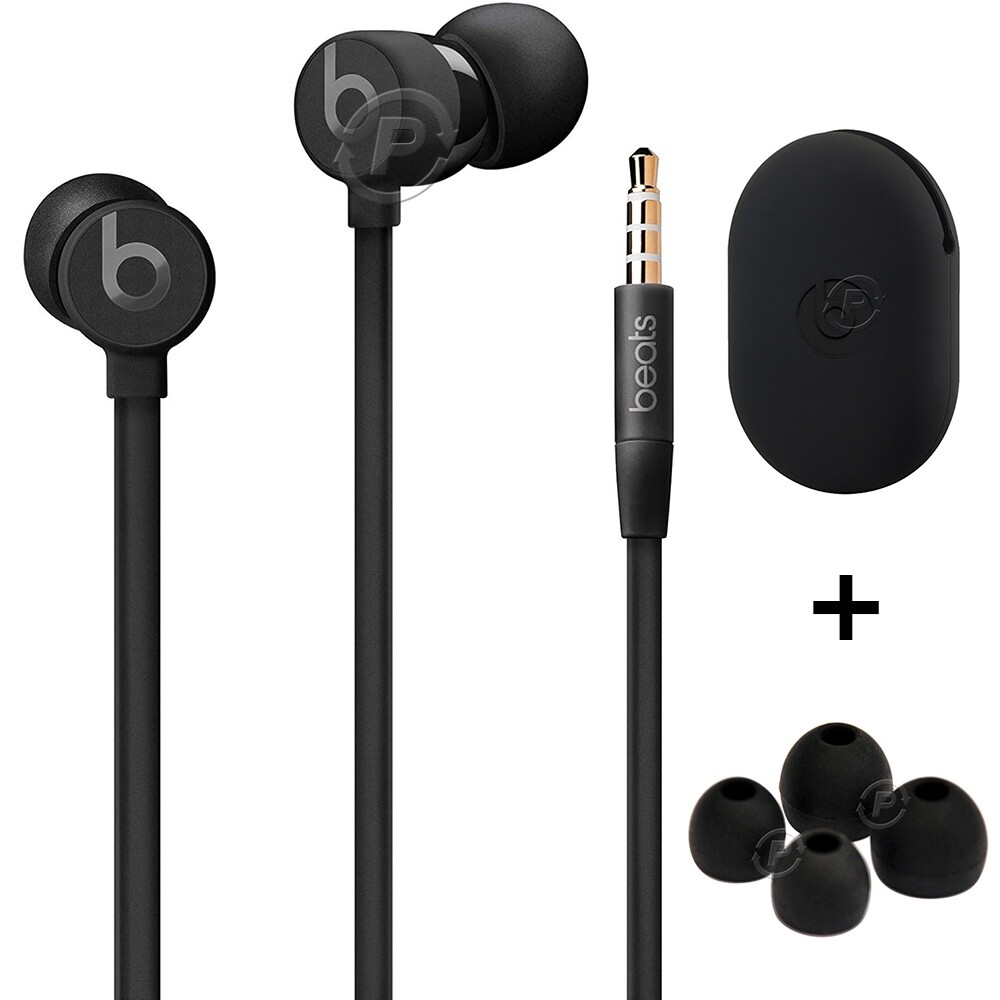 Genuine Beats urBeats3 Wired Stereo Earphones w/ 3.5mm Mini Plug MU982LL/A Black