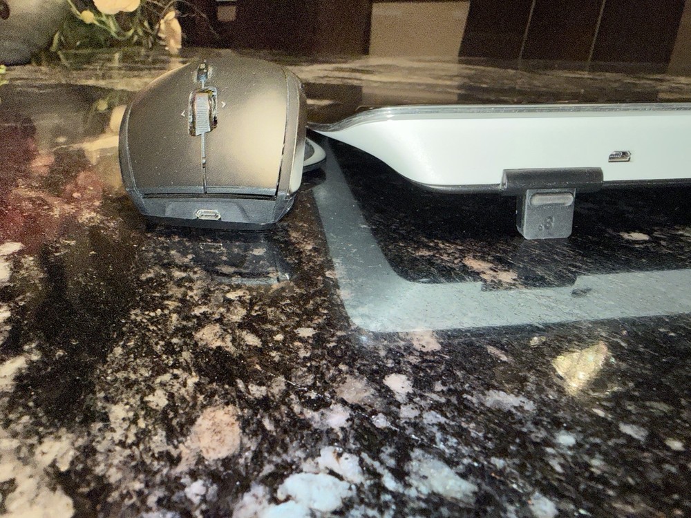 Logitech K800 wireless keyboard and mouse