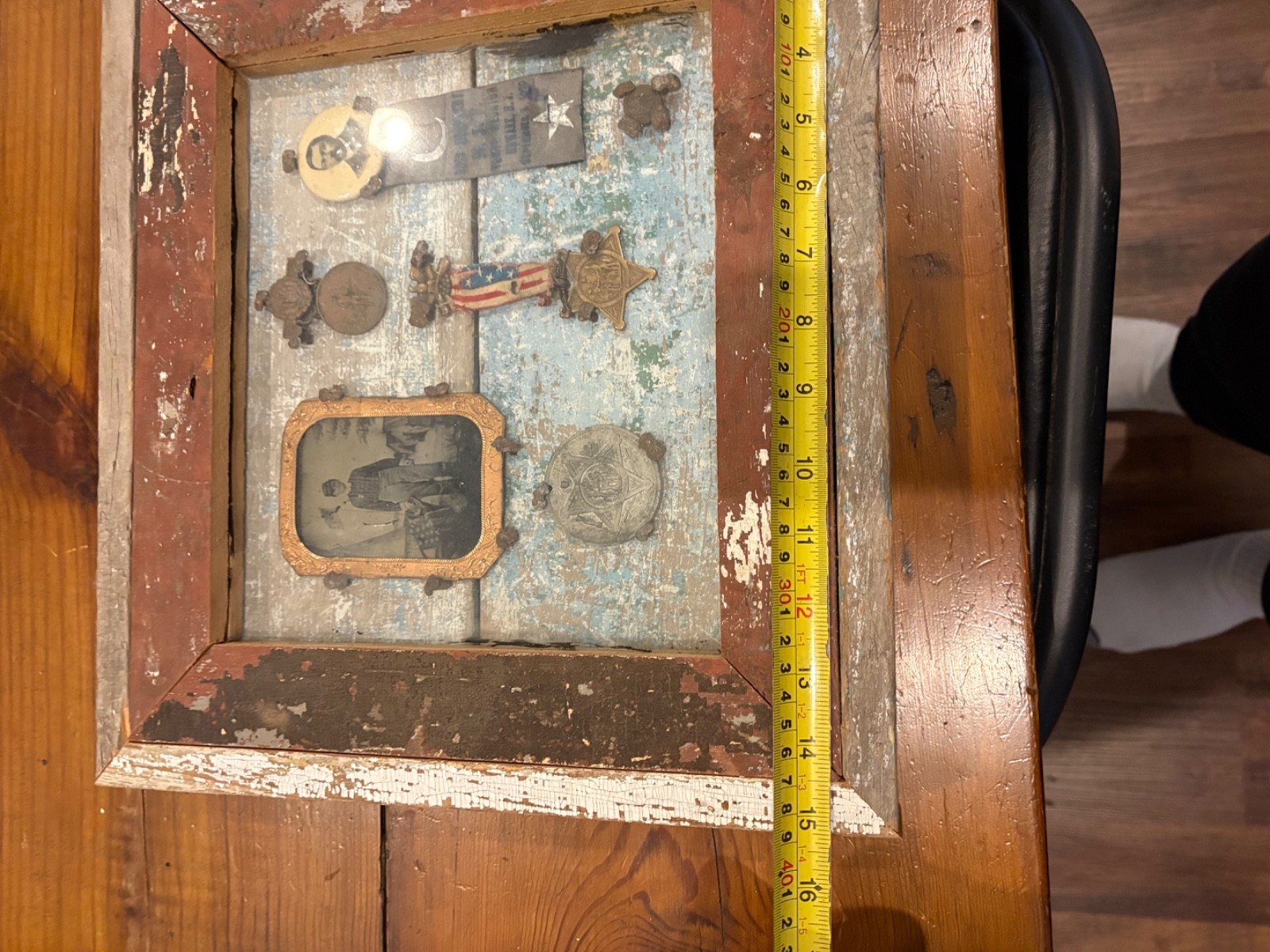 Civil War Drummer Boy Tintype and His Medals