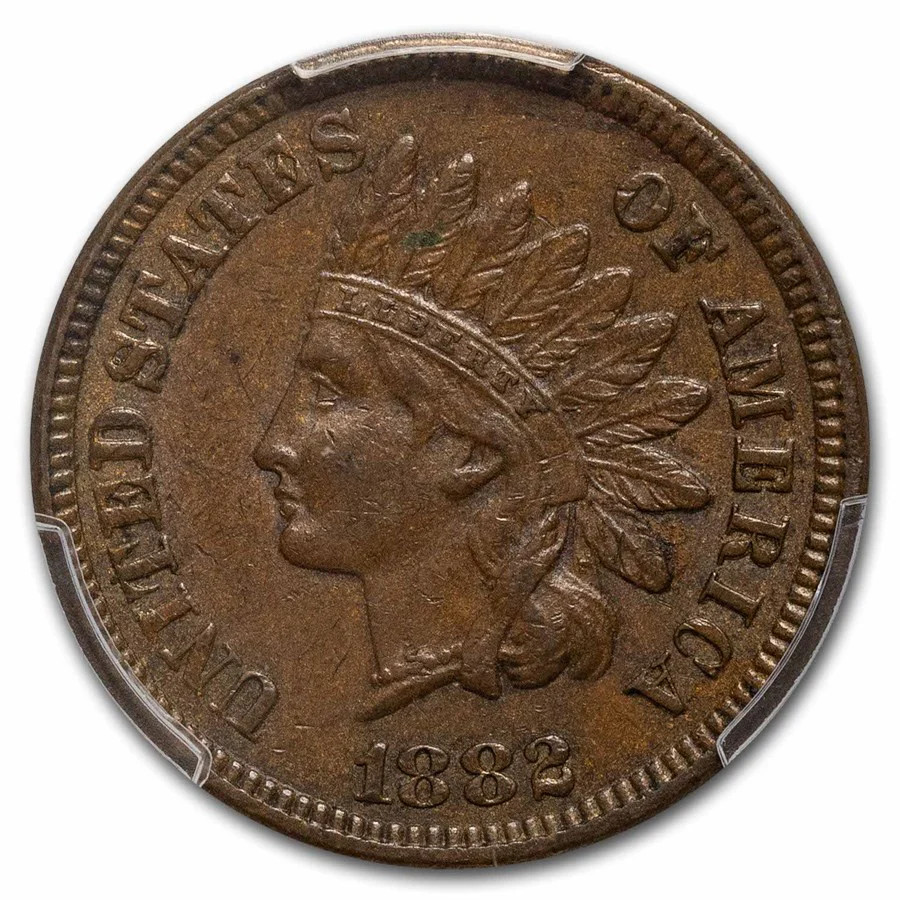 1882 Indian Head Cent- Almost Uncirculated Condition