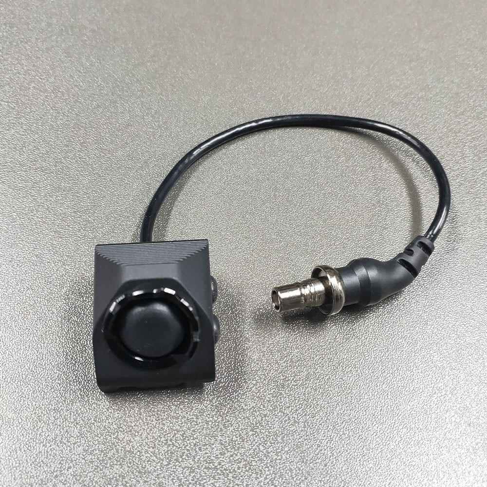 Tactical Remote Switch Flashlight Switch Rail Mount For Hot Button PEQ M300/M600