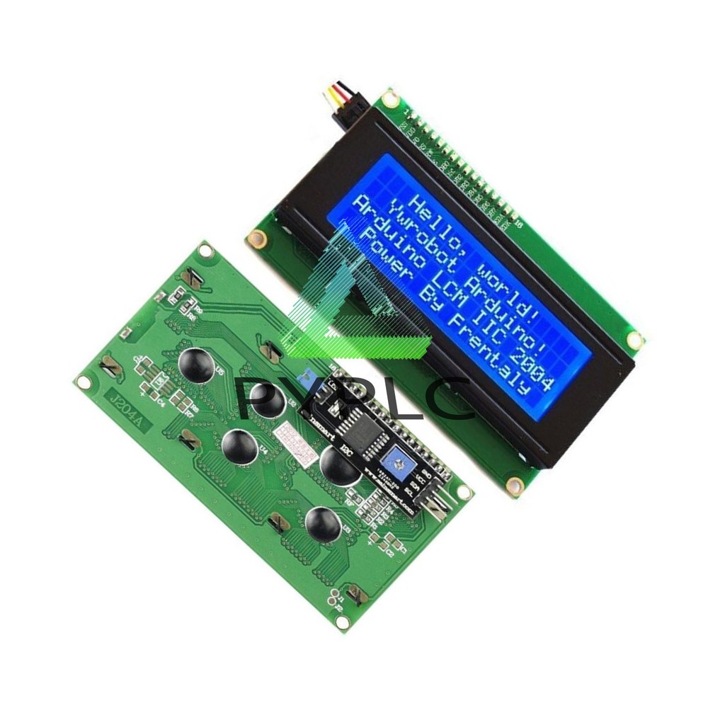 IIC/I2C/TWI/SP​​I Serial Interface2004 20X4 Character LCD Module Display Blue