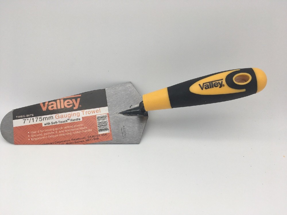7” Gauging Trowel Soft-Touch Plastic Handle
