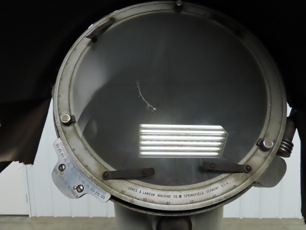 Jones & Lamson Pedestal Optical Comparator and Measuring Machine