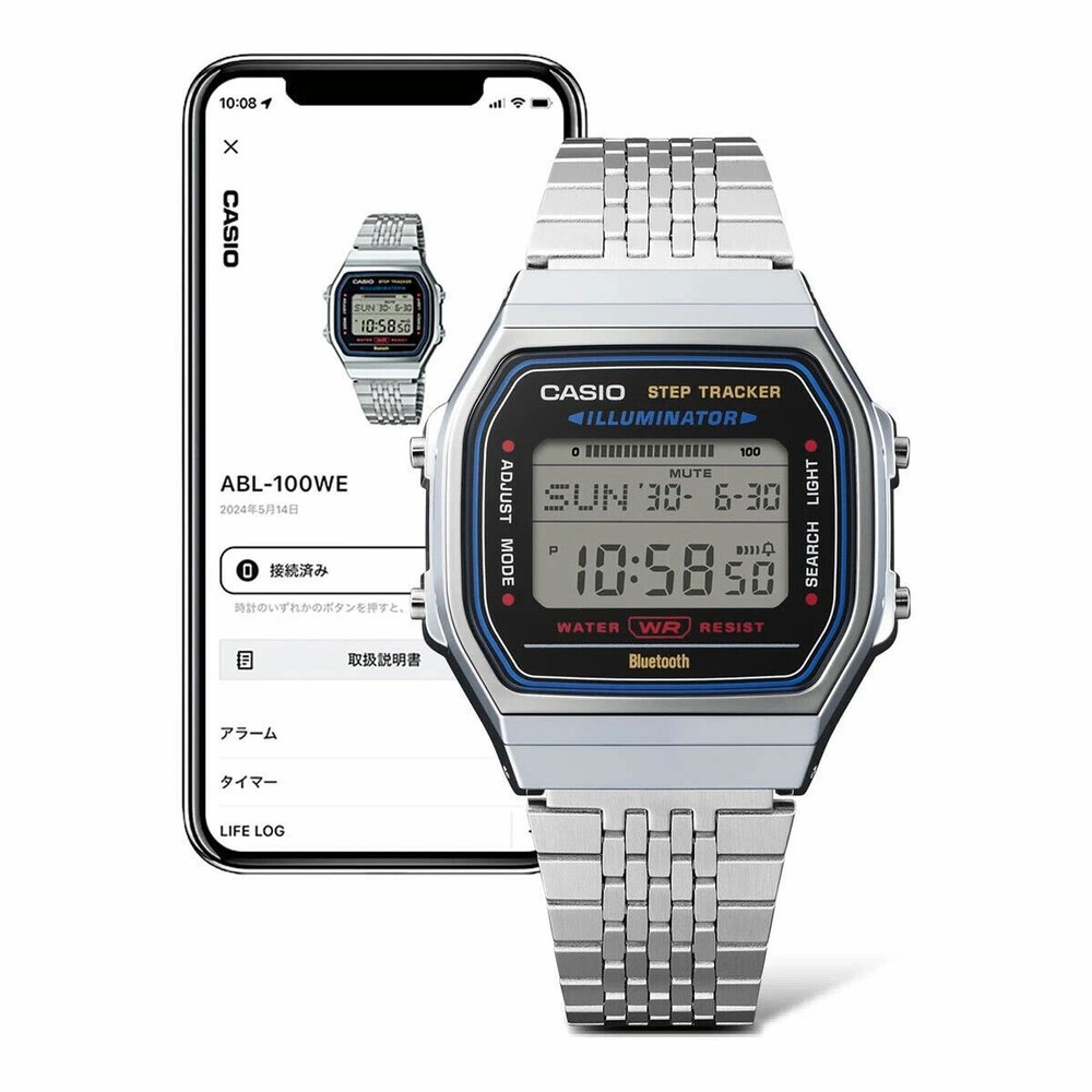CASIO Collection STANDARD ABL-100WE-1A Bluetooth Quartz Digital ABL-100WE