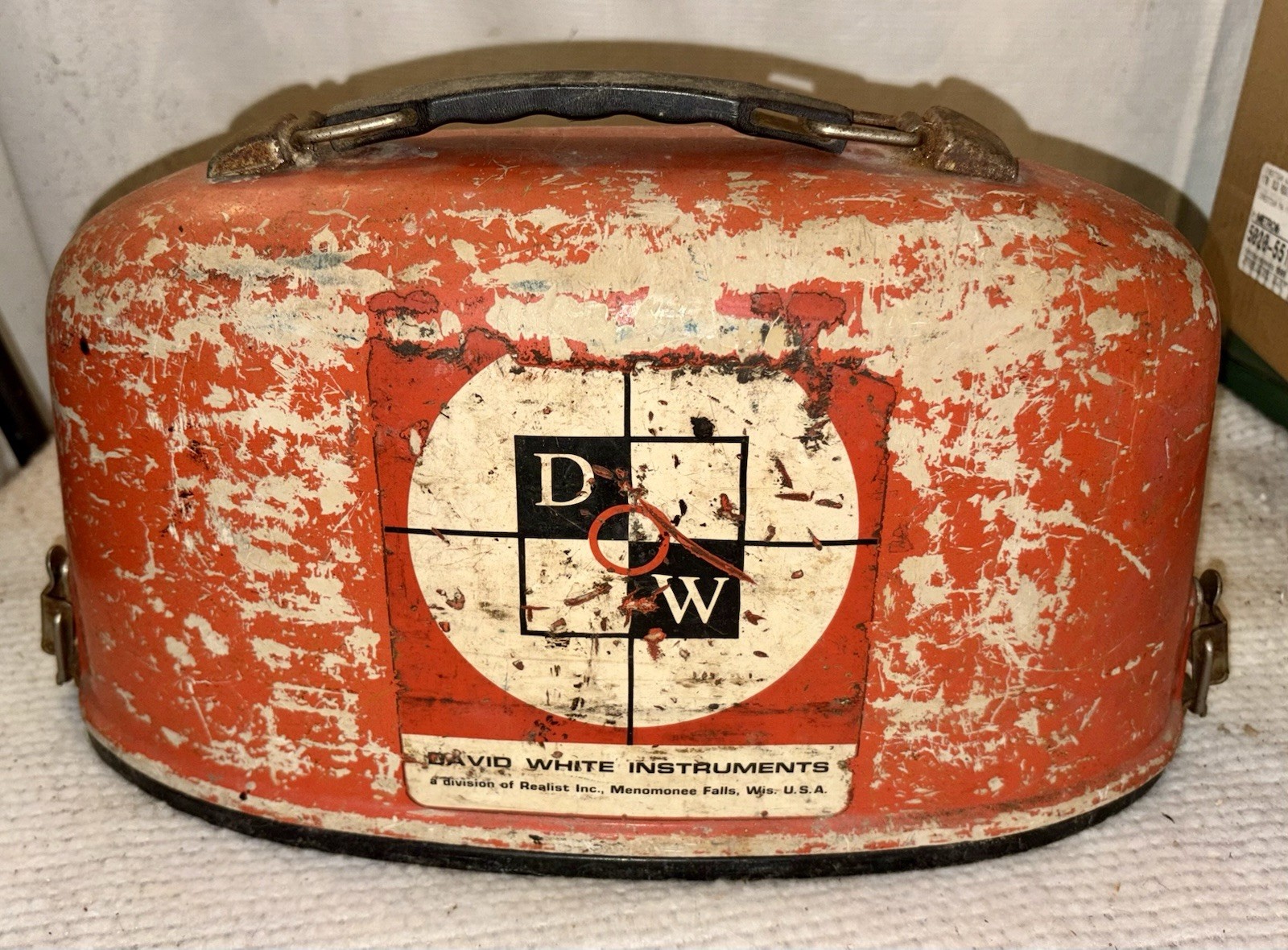 David White Meridian Realist Model 8080 Transit Level w/ Case