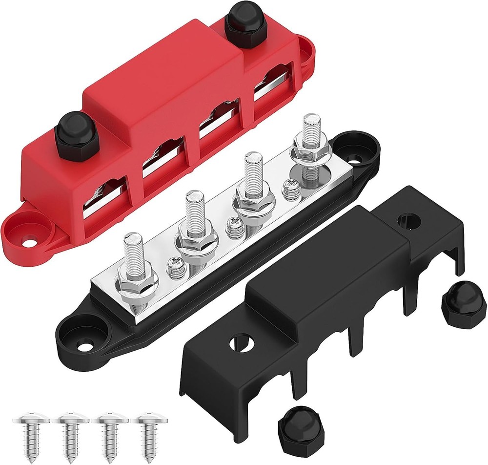 12V Power Distribution Block Bus Bar 250A