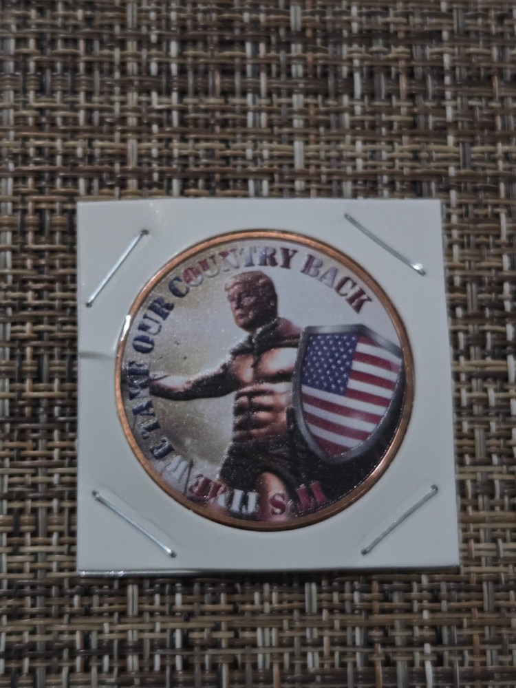 Copper Round – Colorized