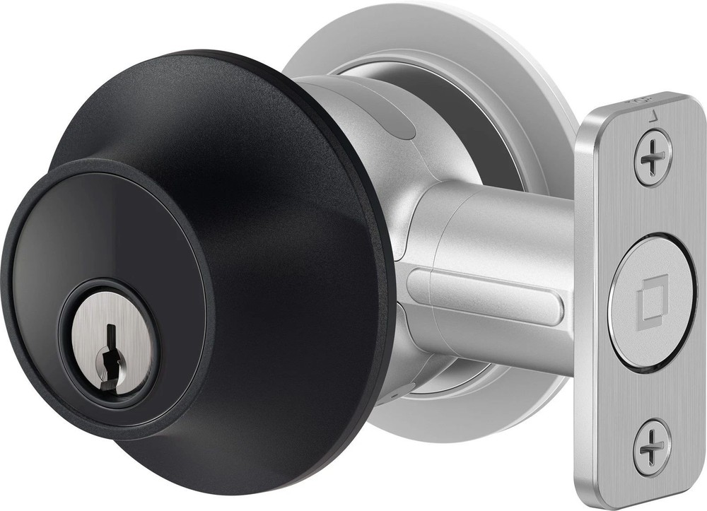 Level Touch Smart Lock – Bluetooth Deadbolt, App & Voice Control –Matte Black