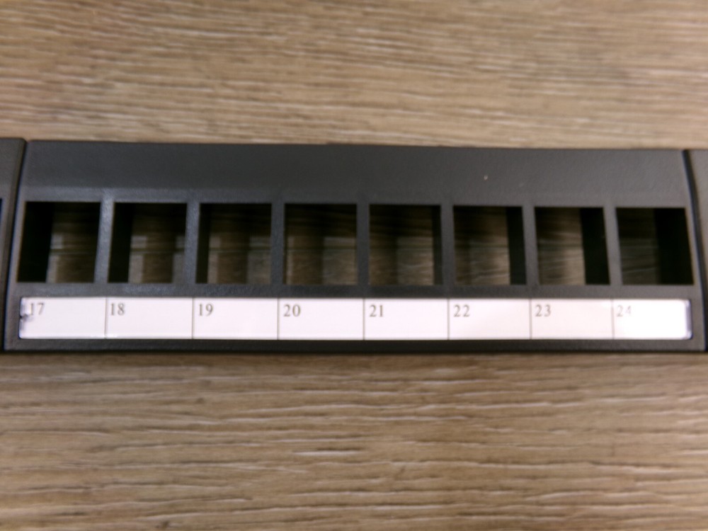 iCAT-ITS 24 Port Patch Panel ASD-PP-BLANK24P1U 1RU S3