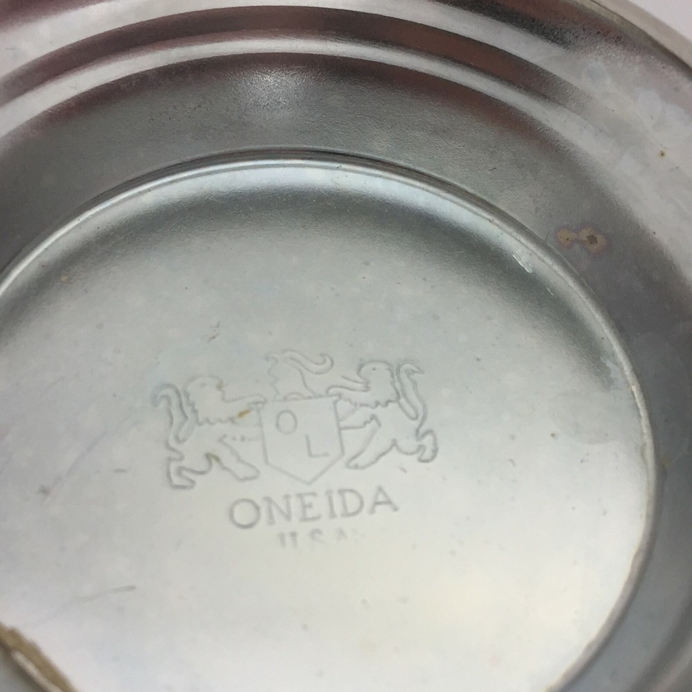 Oneida Silverplate Creamer Sugar Tray Georgian Scroll 3 Piece Set 1992