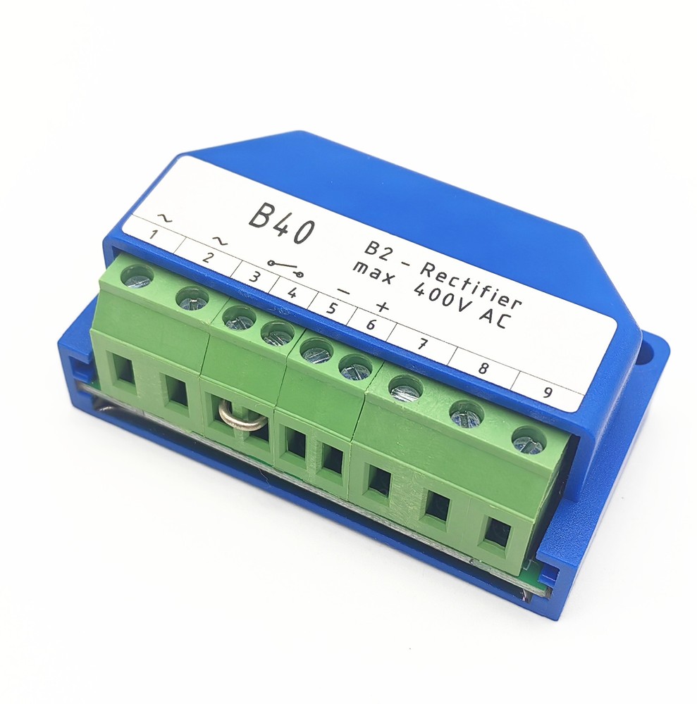 1x Motor Brake Rectifier Brake Power Supply Module B40 B2-rectifier 400VAC