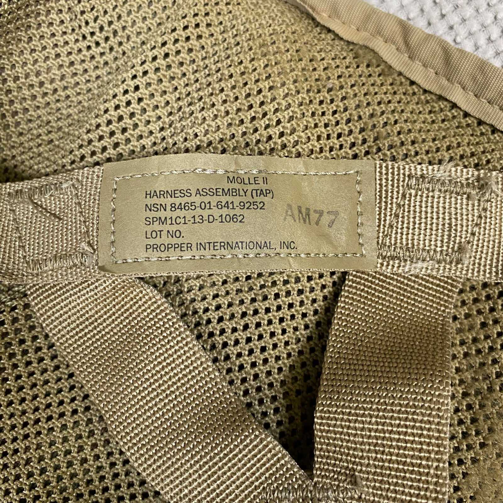 OCP Multicam TAP Panel Tactical Assault Chest Rig Harness Vest USGI ARMY MOLLE