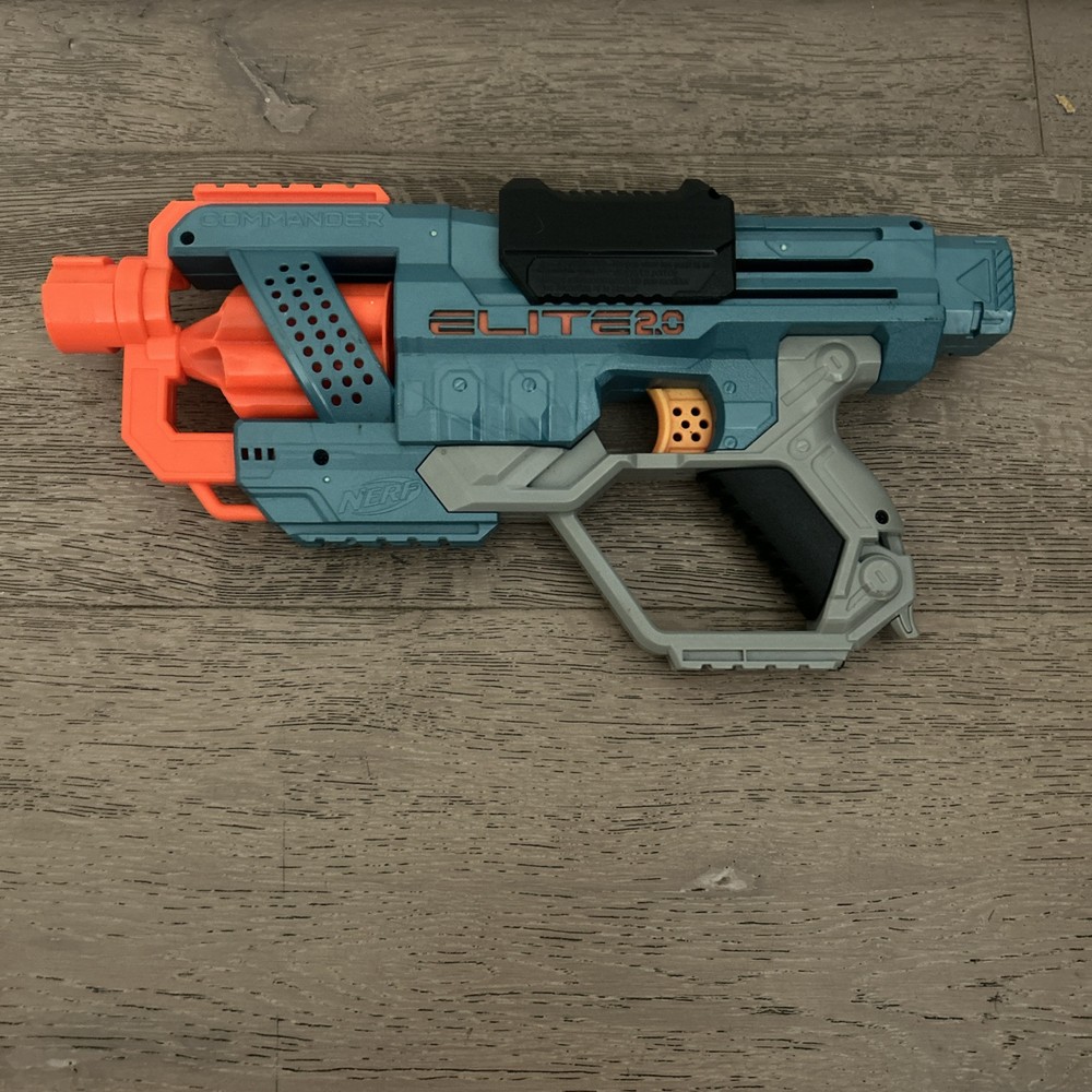 NERF Elite 2.0 Commander RD-6 Soft Dart Blaster gun
