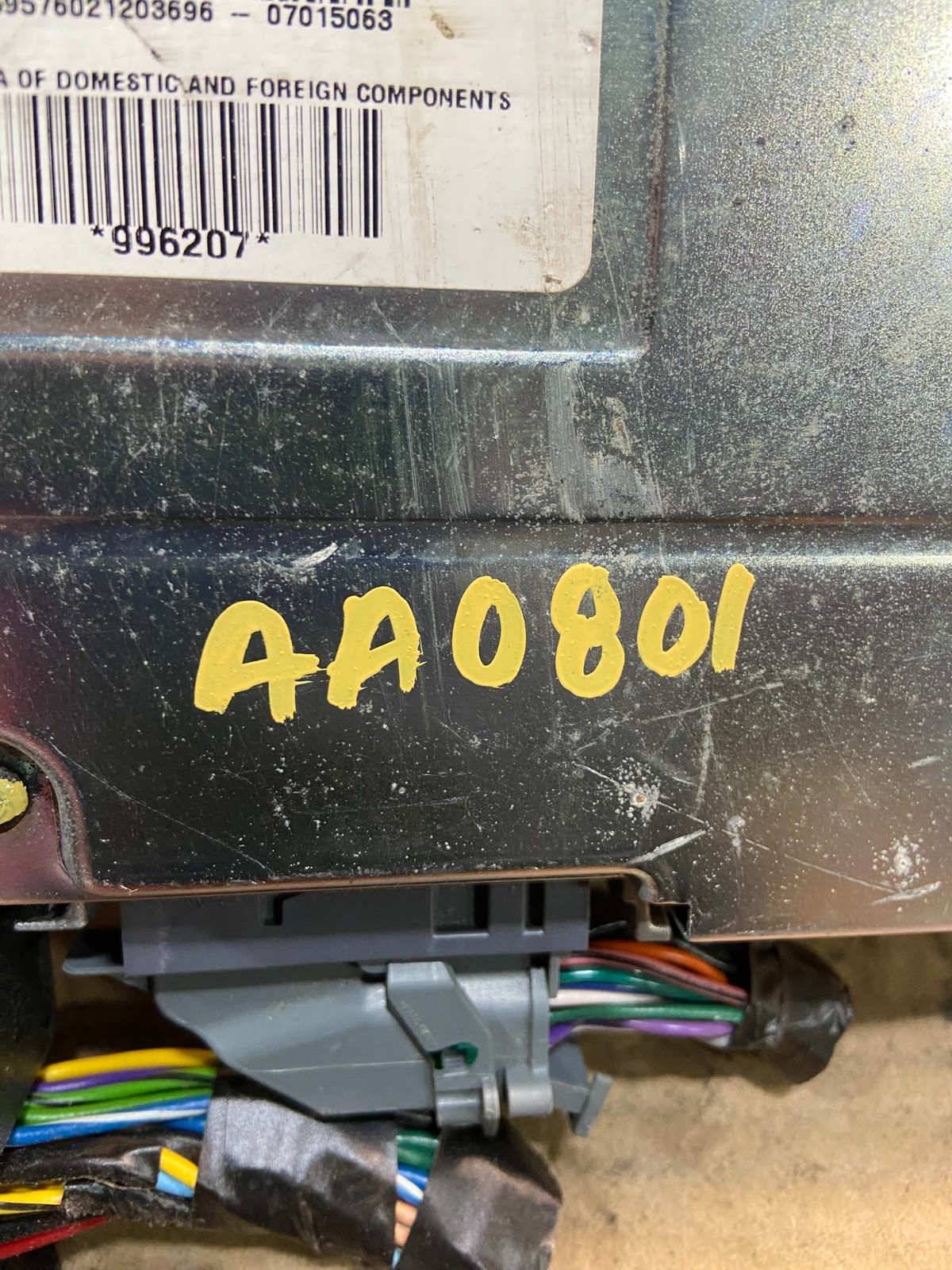 2005-2011 Cadillac STS Audio Equipment Radio Amplifier Speaker 15856207 AA0801DG