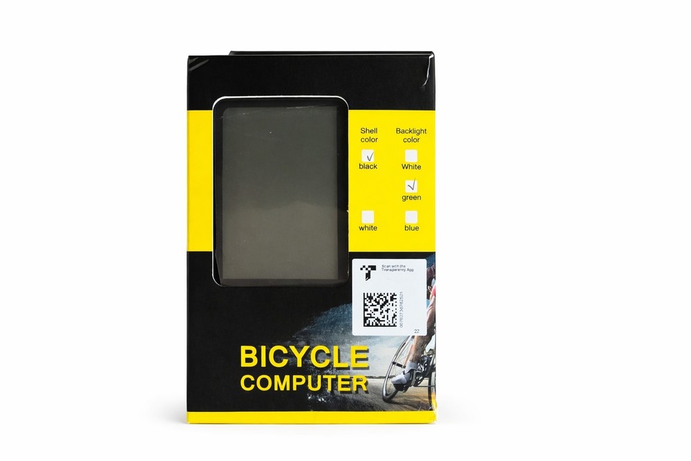 Bicycle Computer Speedometer Odometer Bike LCD Display Complete Set Open Box