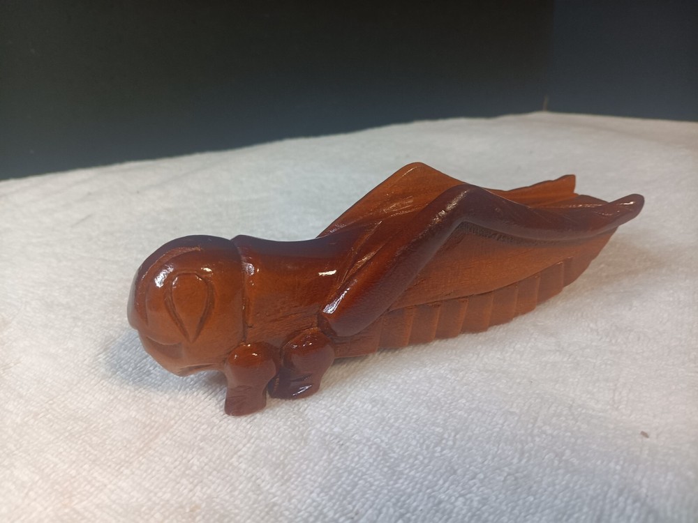 Large Hand-Crafted Cricket Wood Block / No rasp