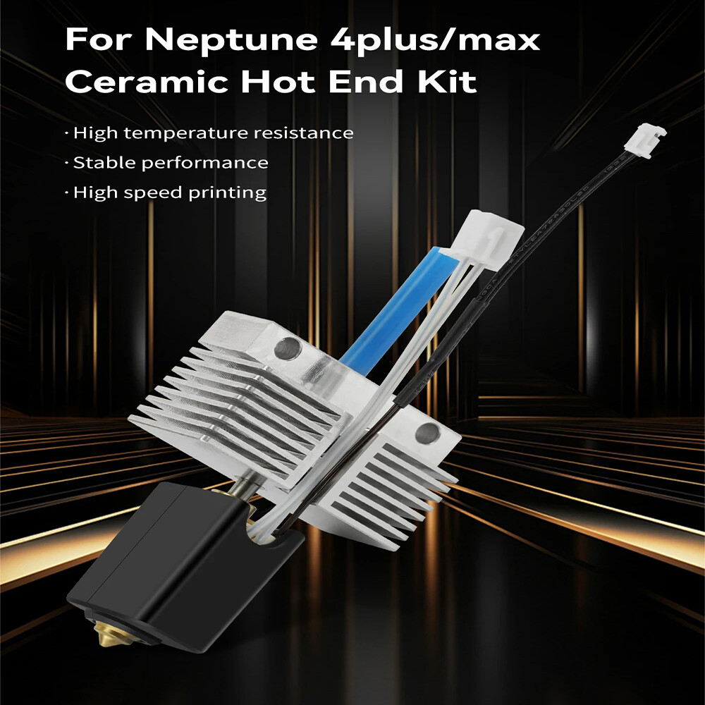Hotend kit for Elegoo Neptune 4 Max/Plus 24V 80W Ceramic Heating Block 3D Print