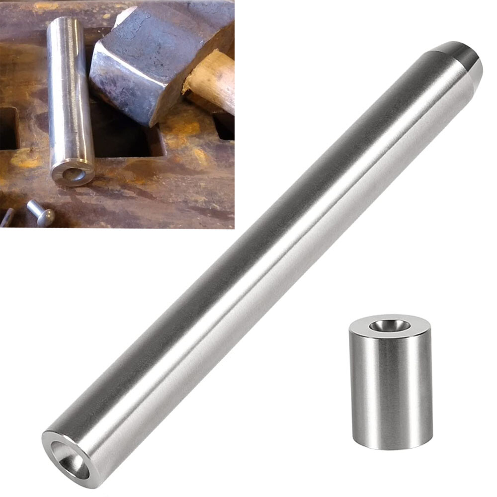 Blacksmith Rivet Doming Tool Set Rivet Heading/Bucking Dome Tools for Size 1/2”