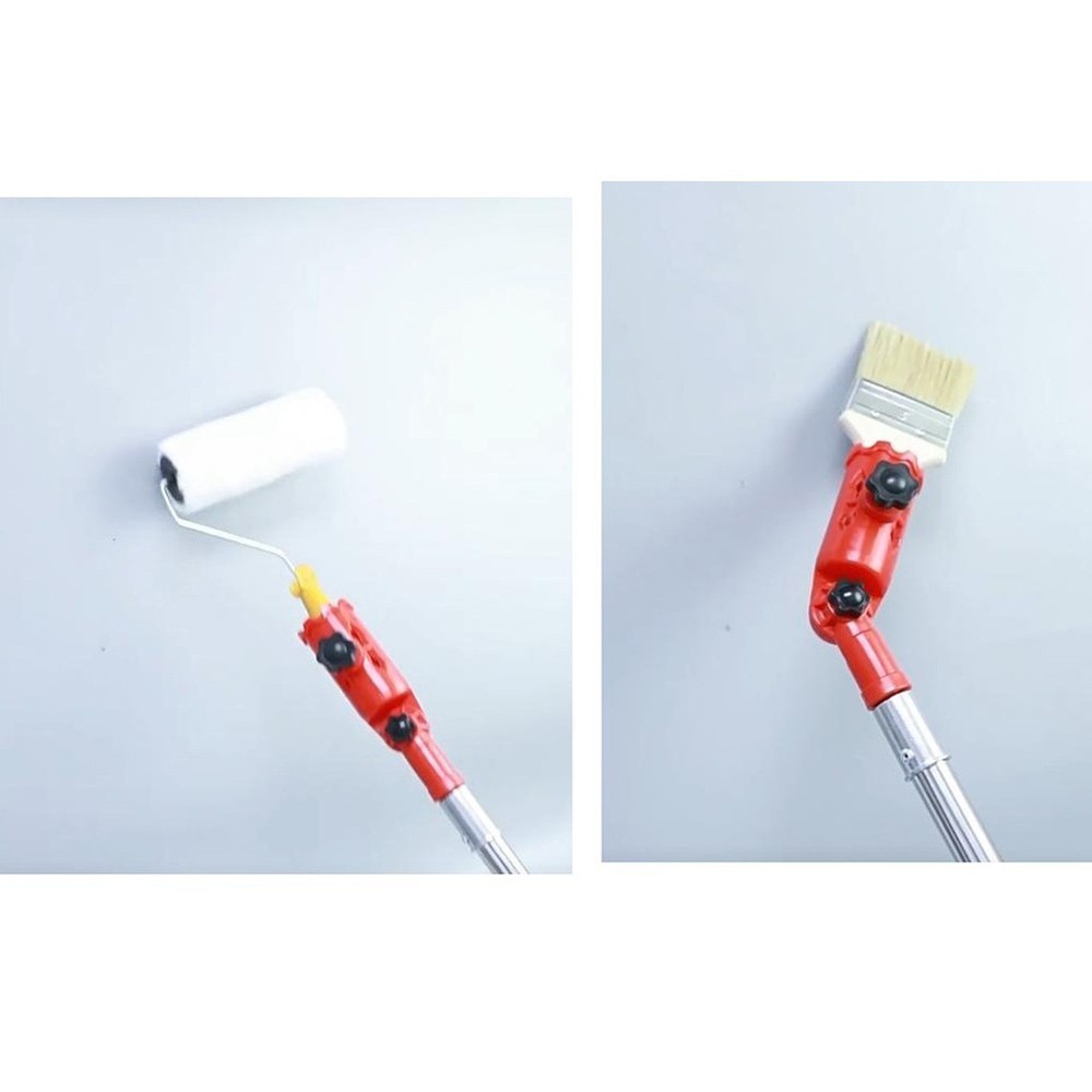 Extend Your Paint Brush Reach with Adjustable Handle for Rollers and Scrapers