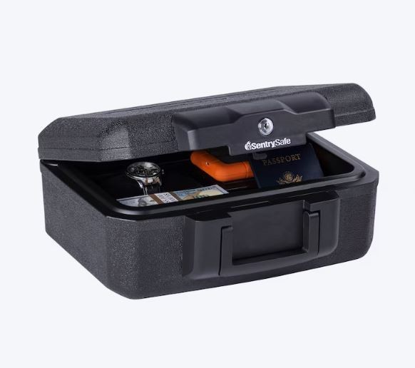 SentrySafe 0.18-cu ft Fireproof Chest safe with Keyed Lock