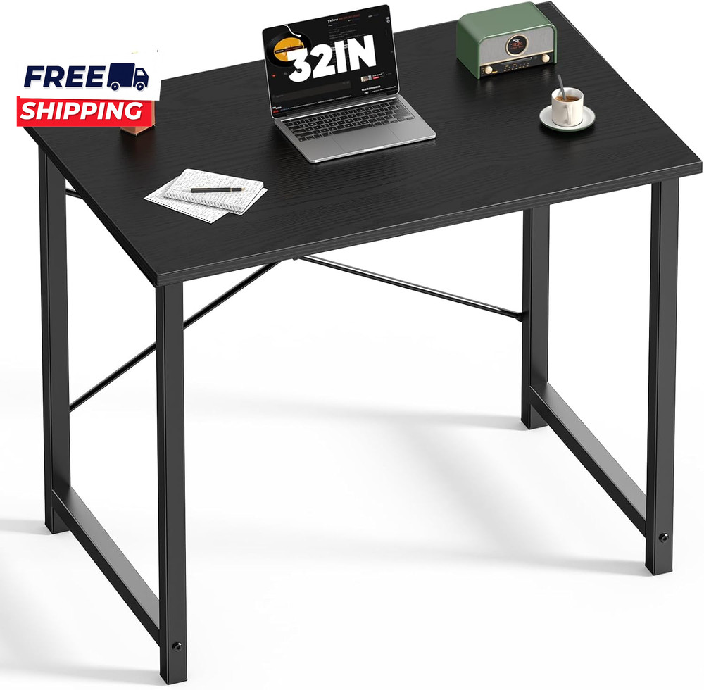 32 Inch Office Small Computer Desk Modern Simple Style Writing Study Work Table