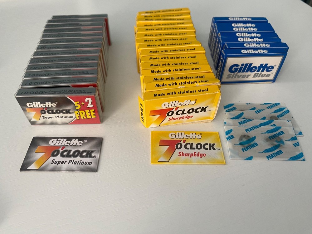 Gillette Razors Slim Adjustable Super Speed Tech Contract Improved 207 Blades DE