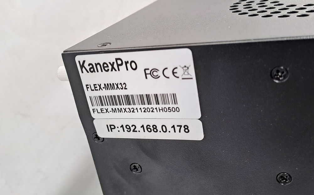 Kanex FLEX-MMX32 4K Flexible 32 Input Output Seamless Matrix Switcher