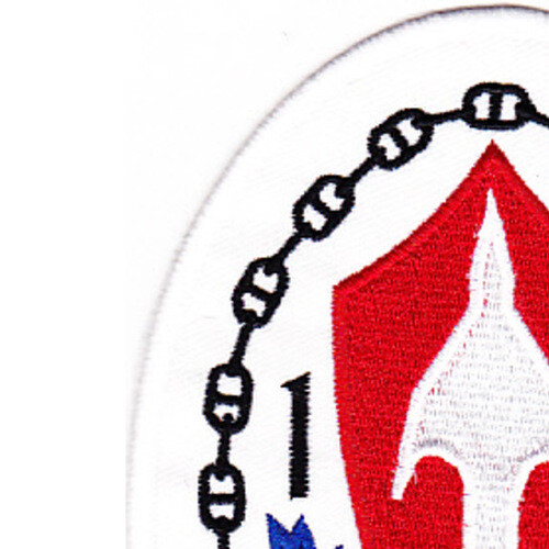 Desron 18 Destroyer Squadron Patch - Version C Inimici Cauete