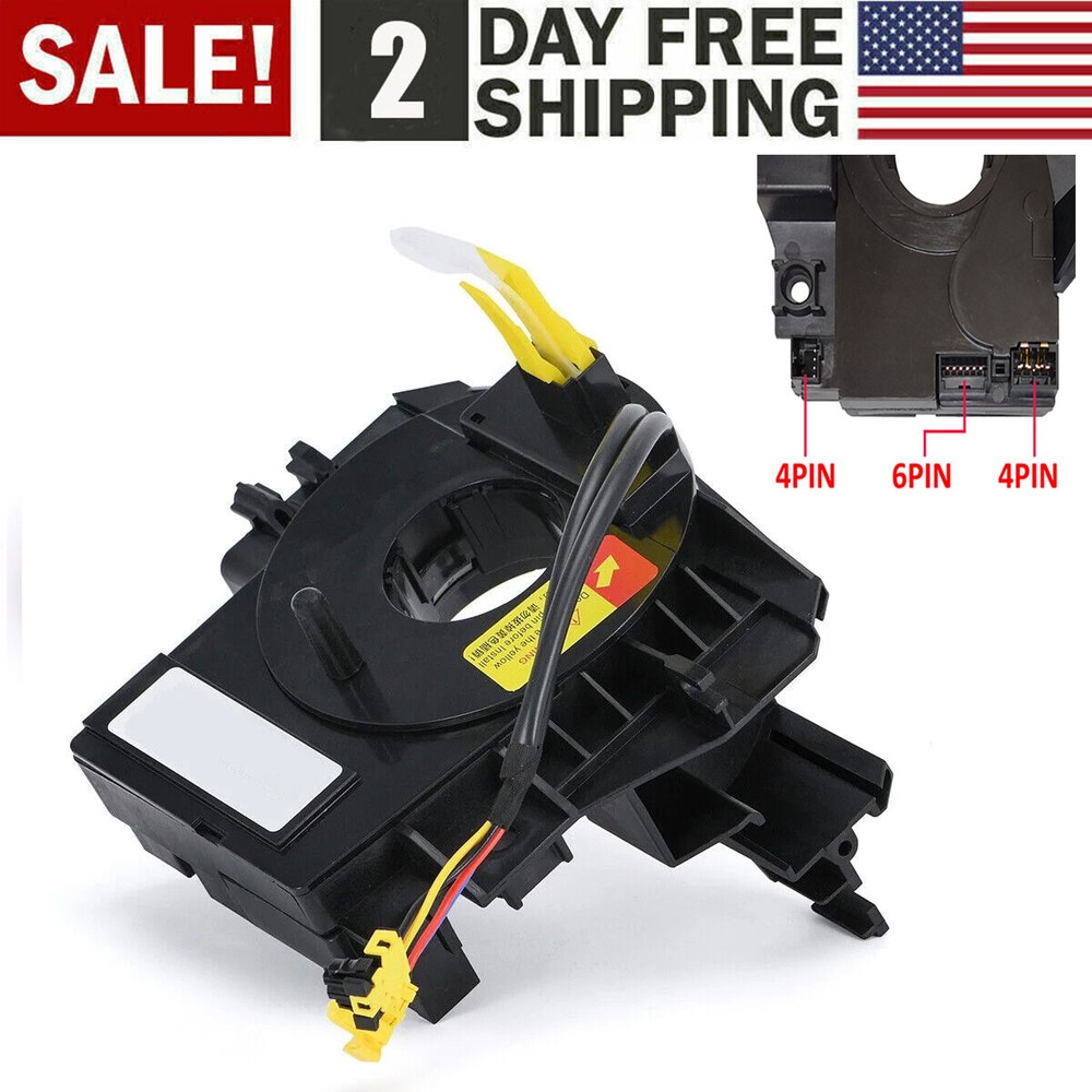 Steering Wheel Clock Spring with Angle Sensor For Jeep Wrangler JK 2007-2018