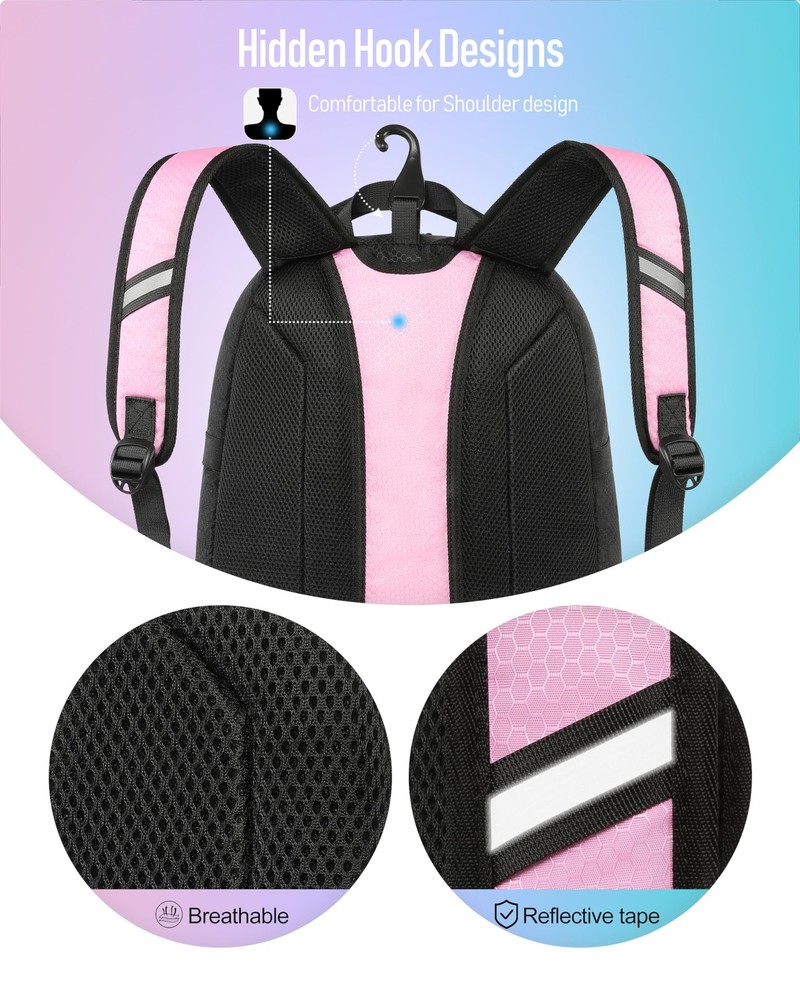 Softball Bag, Lightweight Baseball Backpack with Shoes Compartment, Baseball Bat