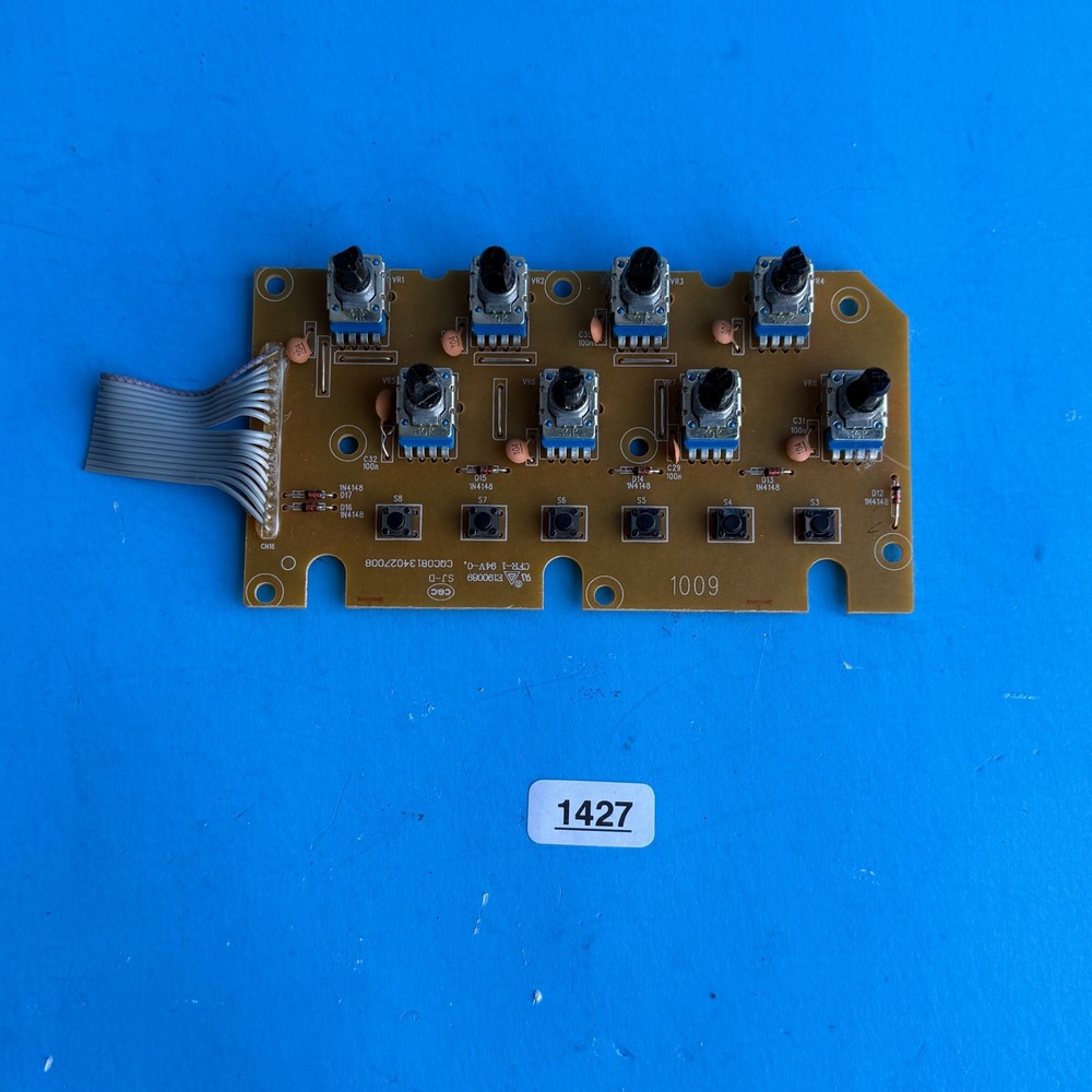M-AUDIO Oxygen 49 MIDI Keyboard OEM Part: Knob Controller Circuit Board