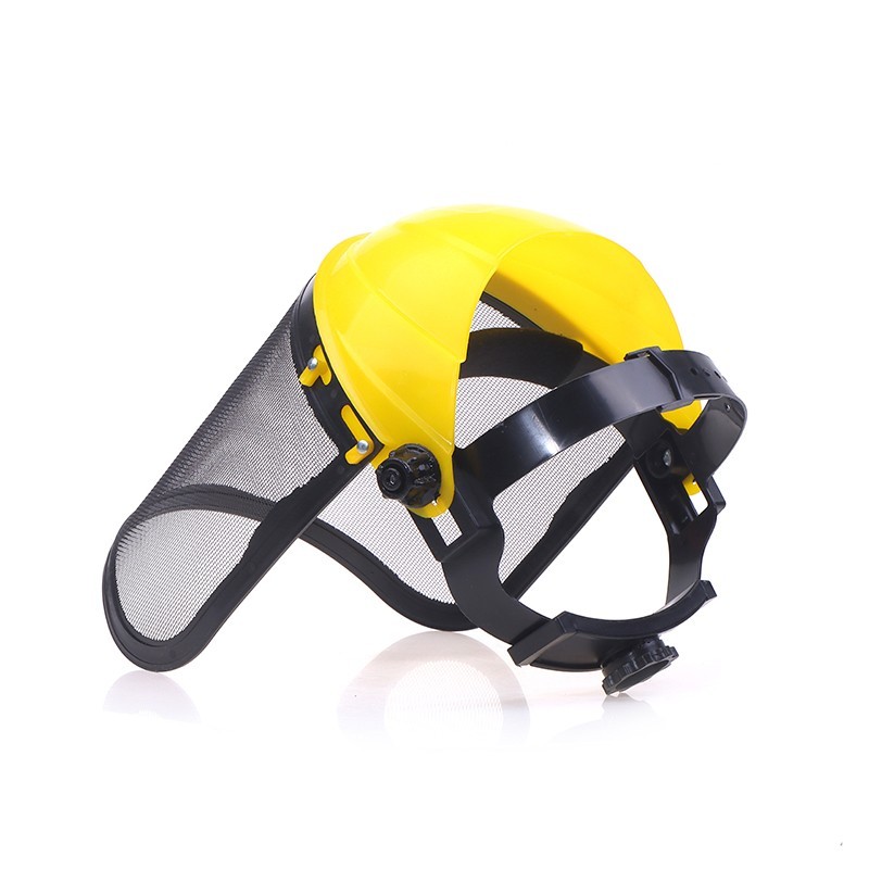 Adjustable Net Visor Protective Mask for Trimmer Lawnmower